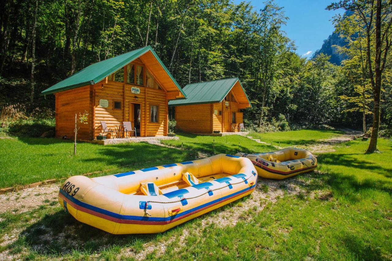 Waterfall Rafting Center Scepan-Polje Exterior foto