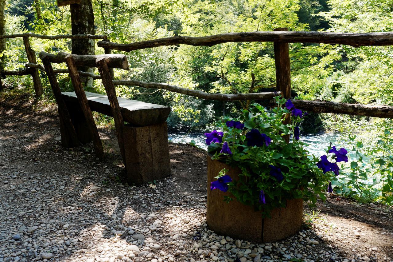 Waterfall Rafting Center Scepan-Polje Exterior foto