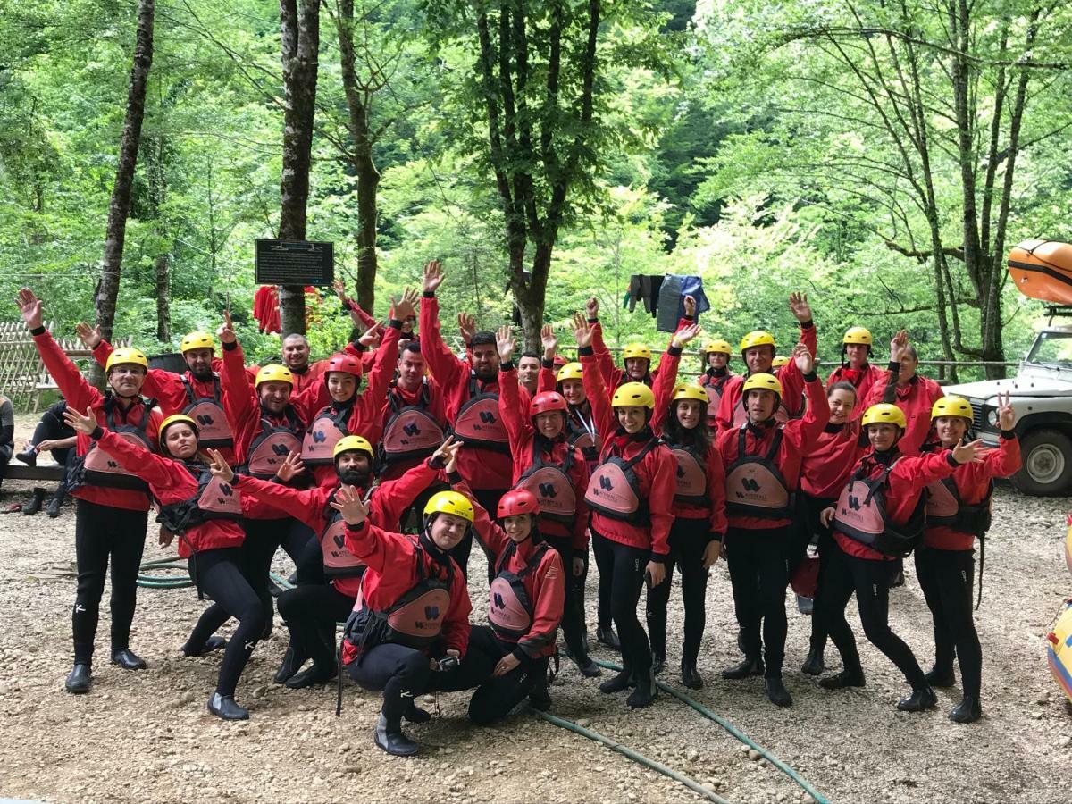 Waterfall Rafting Center Scepan-Polje Exterior foto
